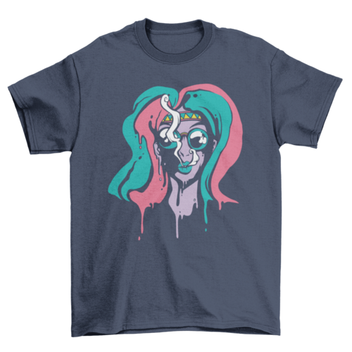 Trippy girl t-shirt