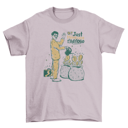 Money gardening t-shirt