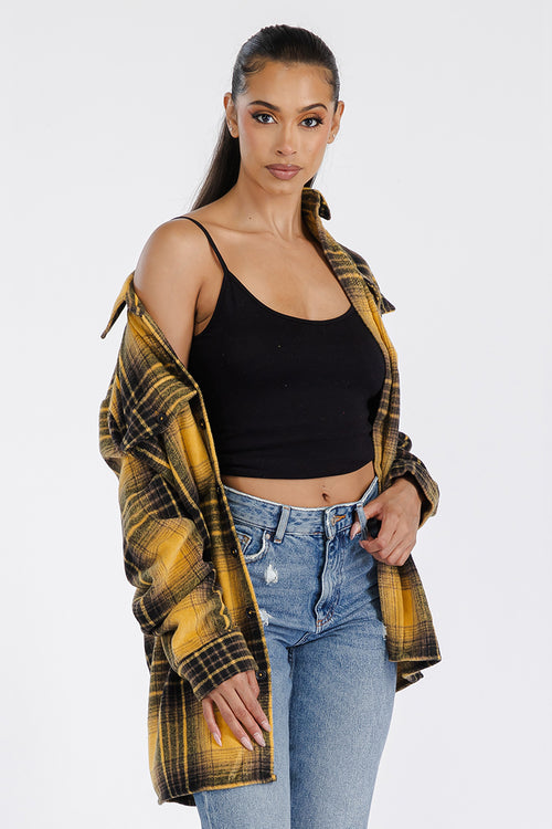 Oversized Soft Flannel Shacket